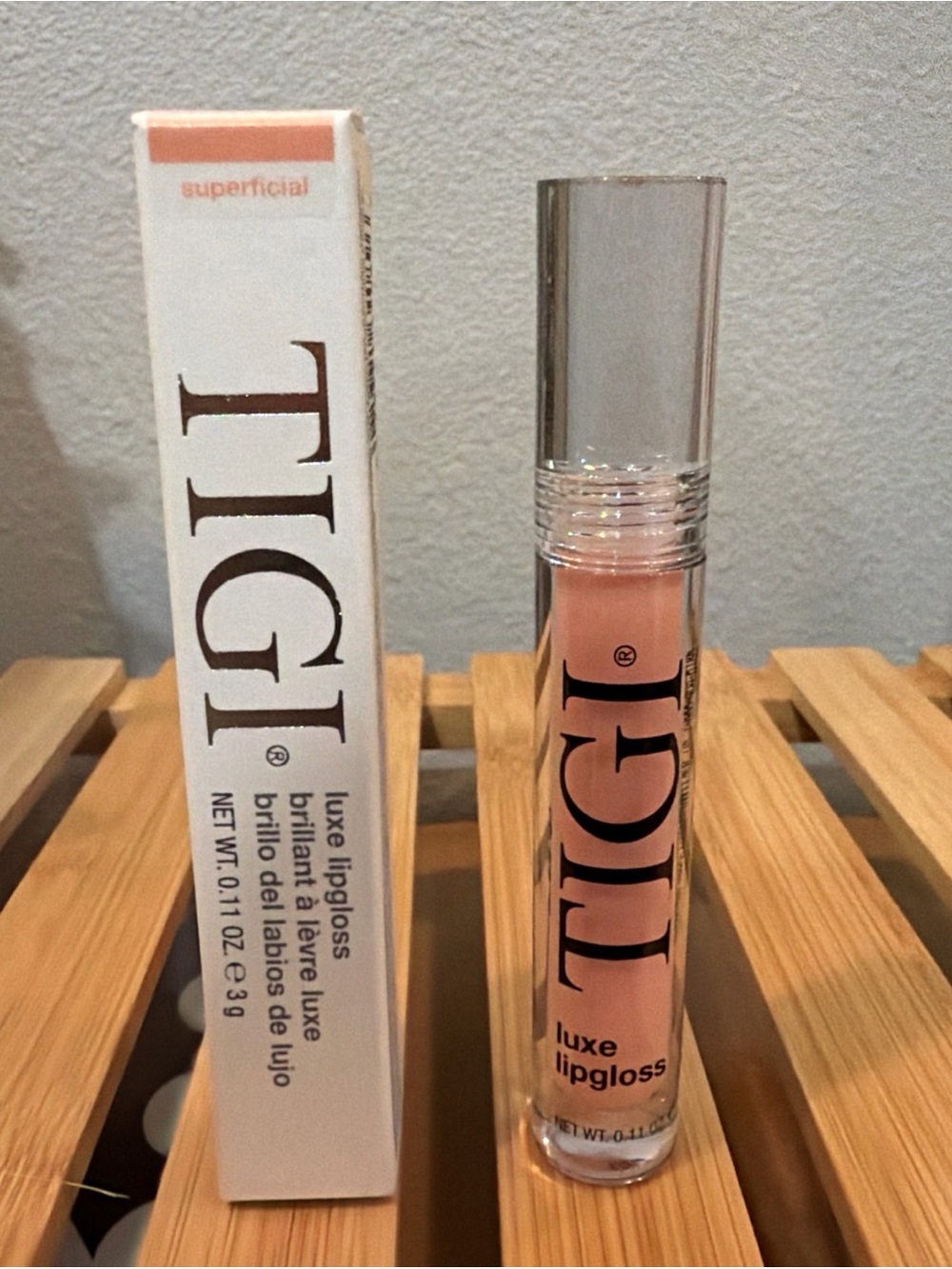 TIGI Superficial Luxe Lip Gloss - superficial